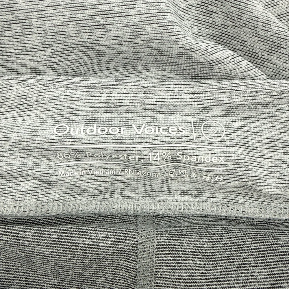 Outdoor Voices Court Skort Heather Grey Active Tenniscore Pickleball Skirt Small